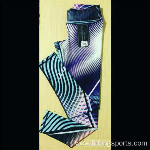 Yoga Wear Custom Printed Logo High Waist Yoga Pants Manufactory